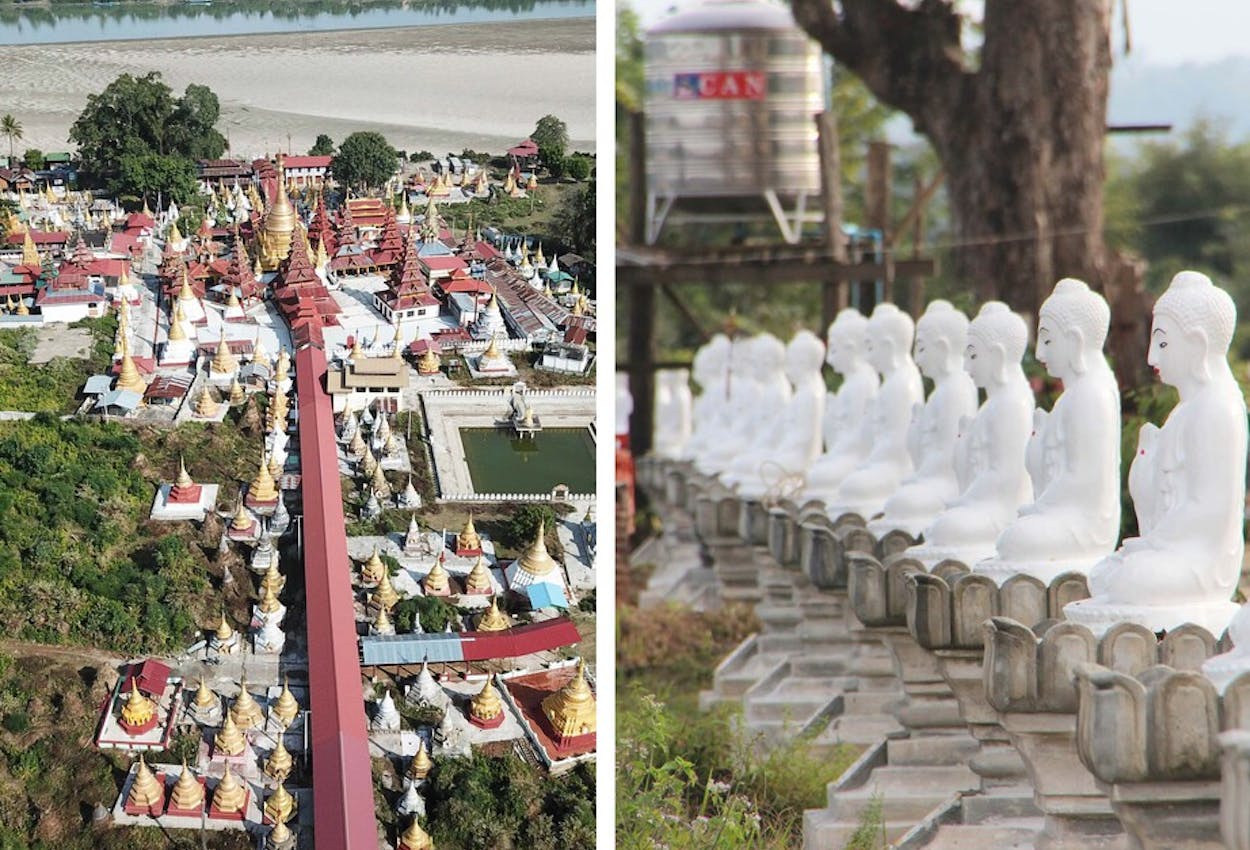 Die Pilgerstätte auf der Insel Kyun Daw

 

 