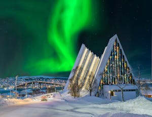 Eismeer Kathedrale Tromso Norwegen