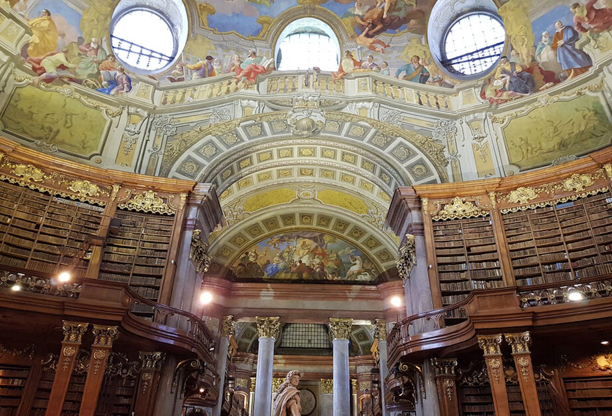 Wien Prunksaal Nationalbibliothek