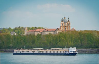 Die Donau im Frühling
