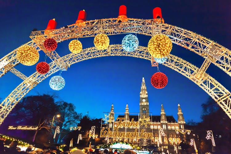Weihnachtsbeleuchtung in Wien