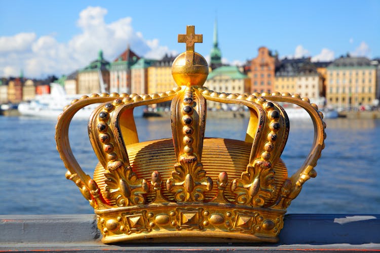 Königliche Krone Schloss Drottningholm
