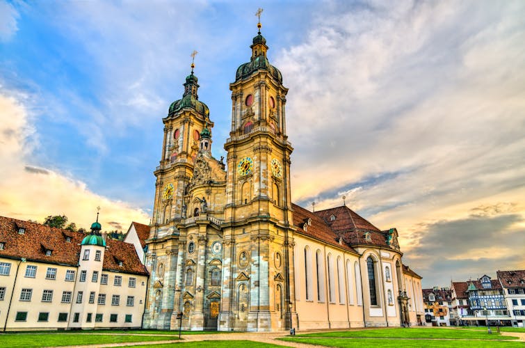 Sankt Gallen Stiftskirche Schweiz 