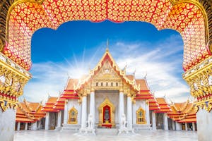 Bangkok Wat Benchamabophit Thailand 