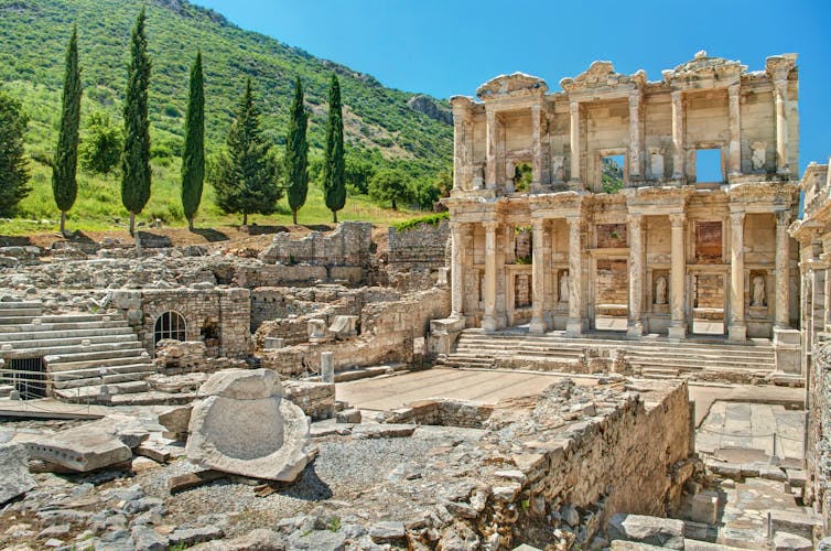 Ephesus Bibliothek von Celsus