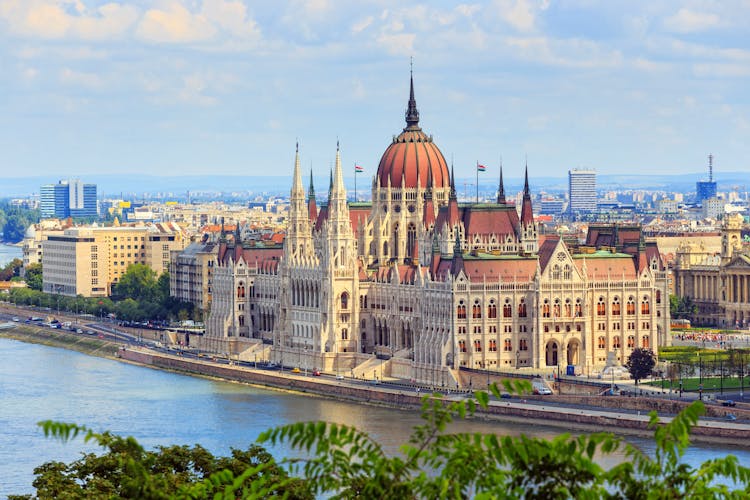 Das Parlament in Budapest, Ungarn