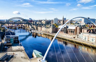 Blick auf Newcastle upon Tyne