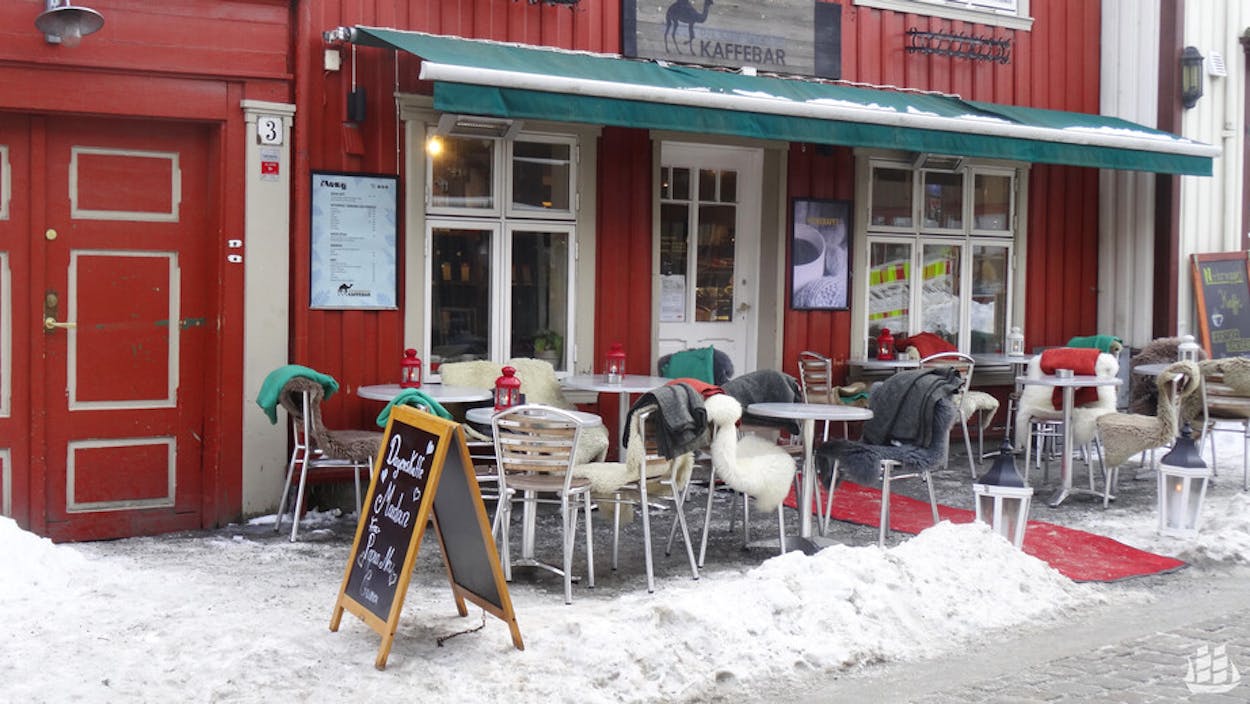 Cafe in Trondheim