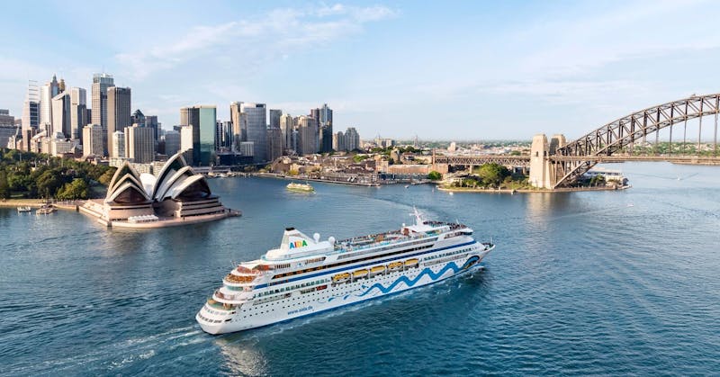 AIDAaura World Cruise Sydney