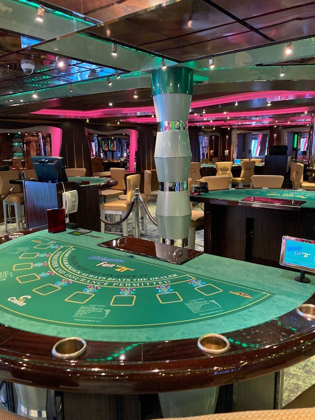 Das Casinoan Bord der Costa Favolosa