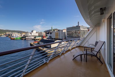 Trollfjord Kabine Balkon