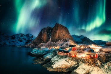 Polarlichter auf Lofoten