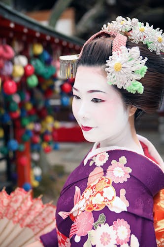 Kyoto Japan Asien Frau 